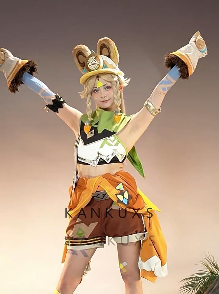Amazon.co.jp: [KANKUXS] フルセット 衣装 原神 ナタ